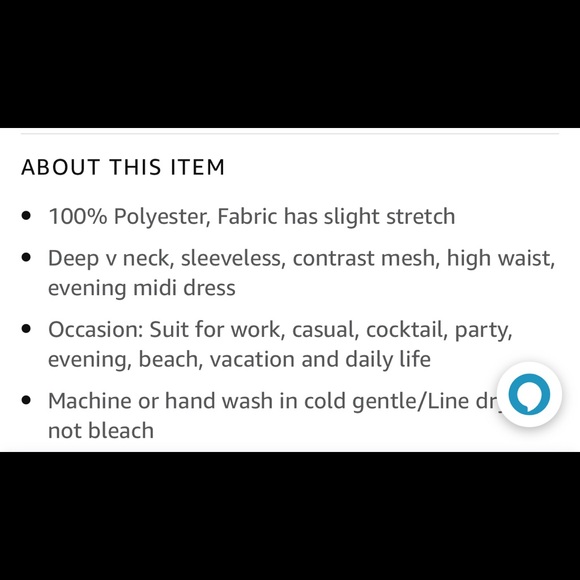 NWT Floerens Women’s Plus V Neck, Sleeveless Navy Blue Evening Midi Dress Sz 4x - Picture 5 of 6